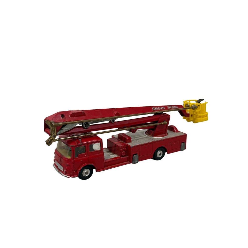 Vintage‎ Corgi Major Toys Simon Snorkel Fire Engine Red Diecast Made in Britain